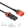 ACT Power Cord C14 to C15 with IEC Lock, 3m - PC3876 Photo 3