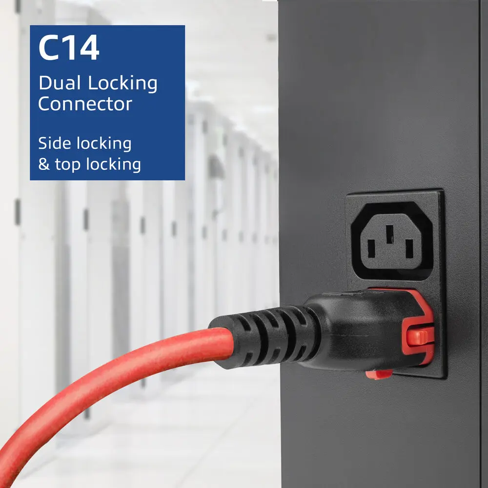 ACT PC3873 C14 to C15 IEC Lock Power Cord 2m Photo 5