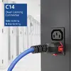 ACT PC3870 Powercord 1m C14 to C15 IEC Lock+ Photo 5
