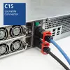 ACT Powercord C14 to C15 IEC Lock+ Blue 2 m Cable Photo 4
