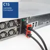 ACT EL603S CEE 7/7 to C15 IEC Lock+ Power Cord 1 m Photo 2