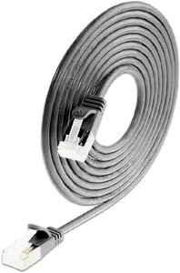 Network patch cable Slim Wirewine SLIM-LS-K6A 3.0m Cat6A U/FTP RJ-45 to RJ-45 black, 36-pack