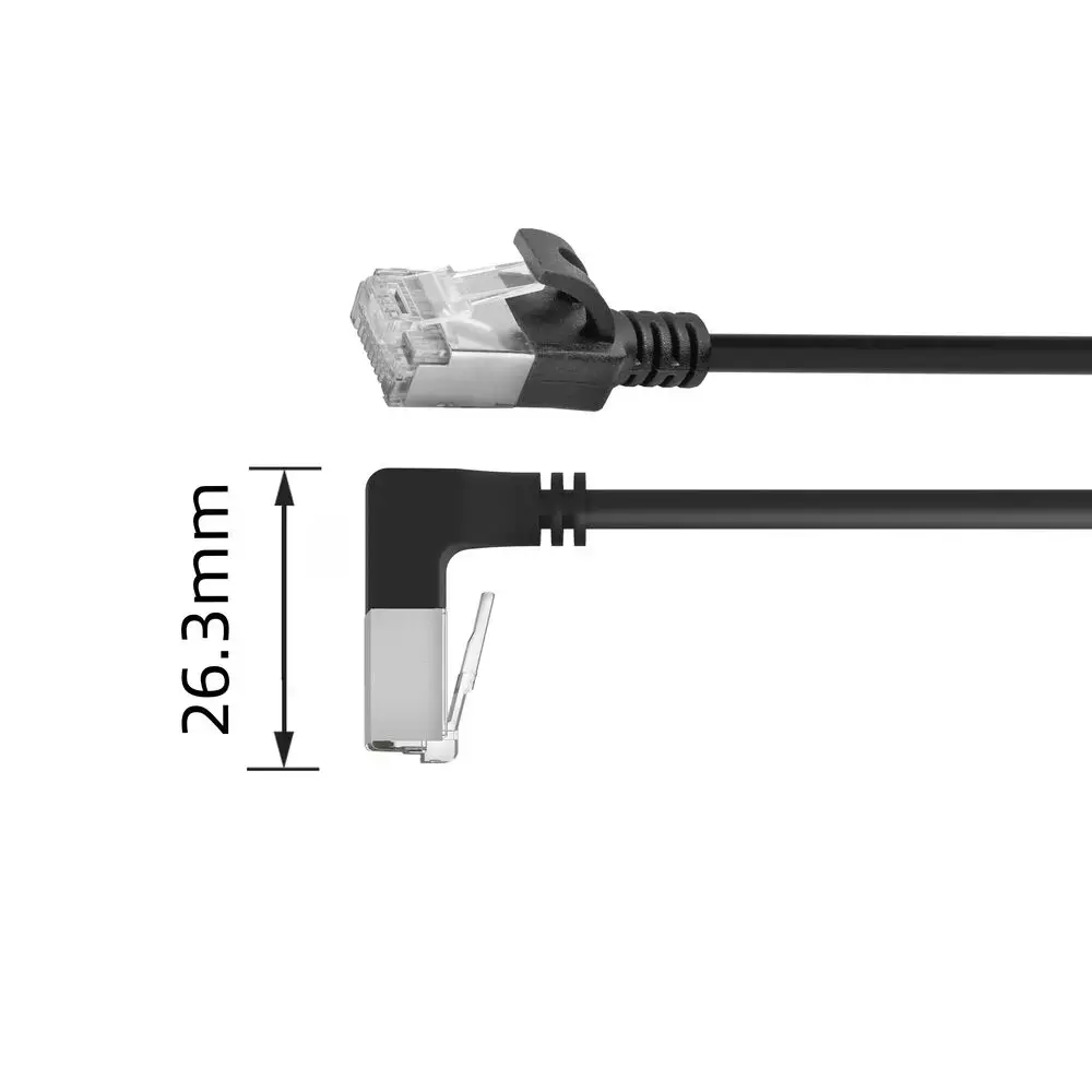 ACT CAT6A U/FTP LSZH Slimline patch cable 0.5 m Photo 5