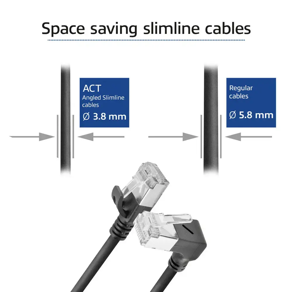 ACT DA4901 Cat6a U/FTP сетевой кабель 1 м Photo 6