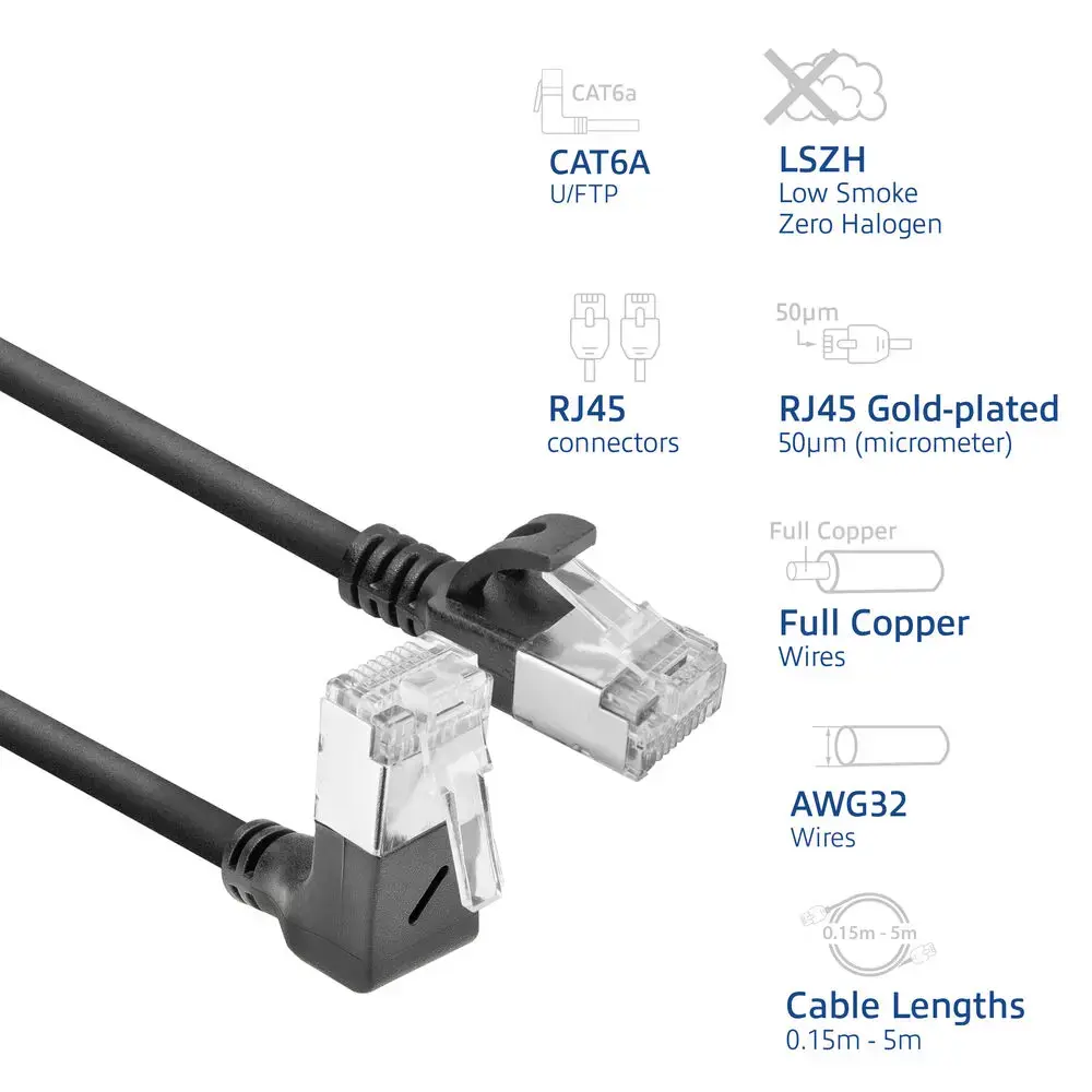 ACT DA4902 Cat6a U/FTP 2 m network cable Photo 3