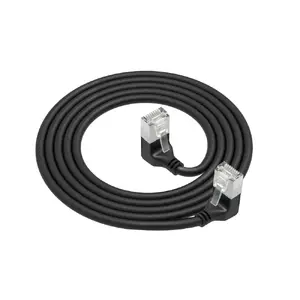 Сетевой кабель ACT DA5902 Cat6a U/FTP (STP) 2 м, RJ-45—RJ-45, чёрный
