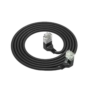 ACT networking cable DD7900 Cat6a U/UTP patch cable 0.5 m RJ-45 black