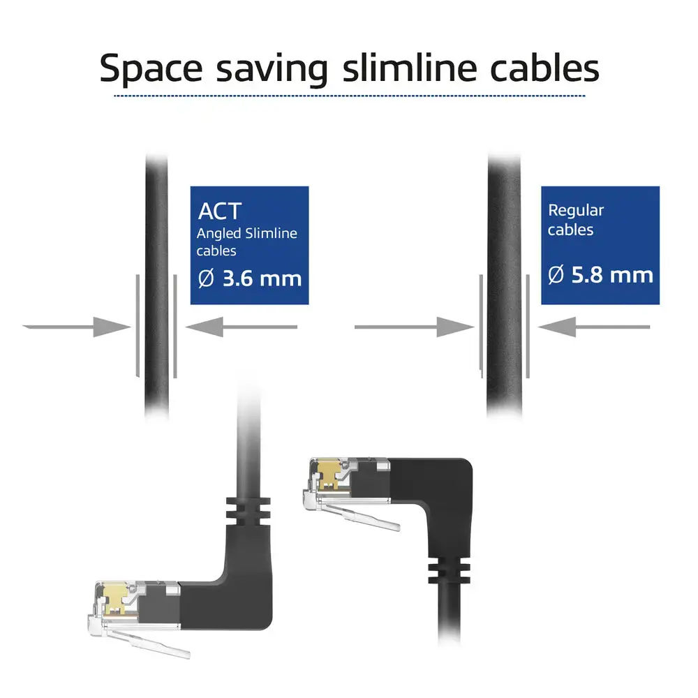 ACT DD7901 Cat6a U/UTP 1 m networking cable Photo 6