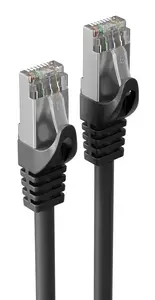 Network cable S CONN maximum connectivity 08-39035 Cat7 S/FTP (S-STP) RJ-45 to RJ-45 2 m Black