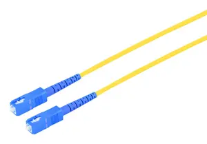 Fibre optic cable S CONN maximum connectivity 07-106082 SC–SC OS2 9 µm 15 m Blue/Yellow