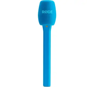 Ручной адаптер для интервью Rode Microphones Interview Micro (синий) для беспроводных передатчиков Rode
