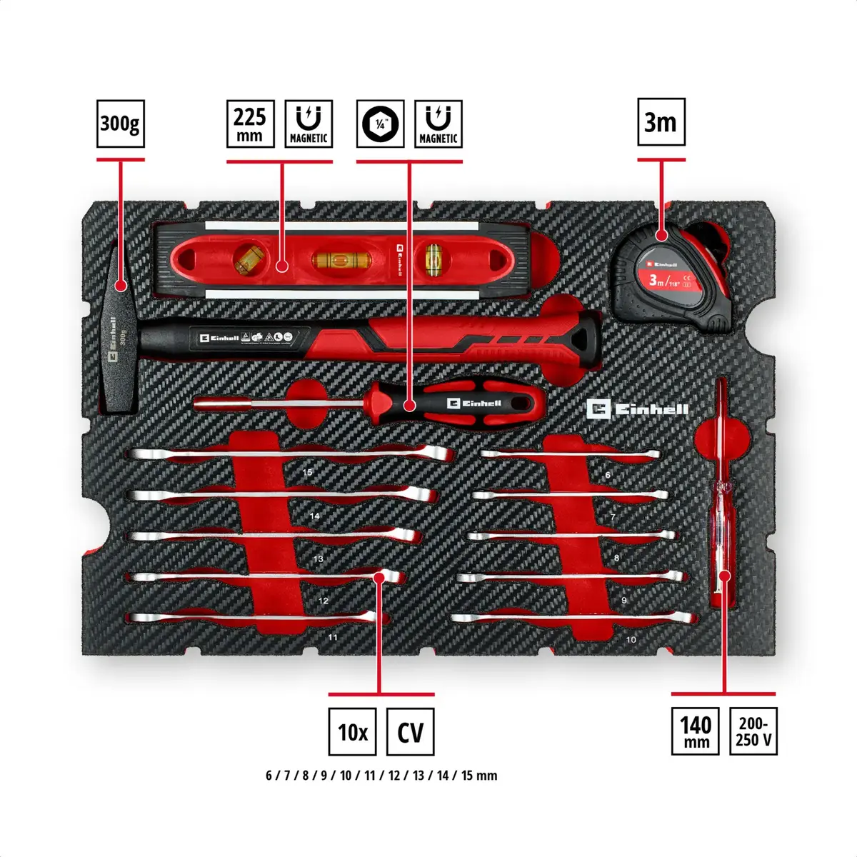 Einhell‑KWB E-Case 79 gab. komplekts Photo 3