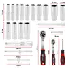 Einhell‑KWB E-Case чемодан 92 предмета Photo 5