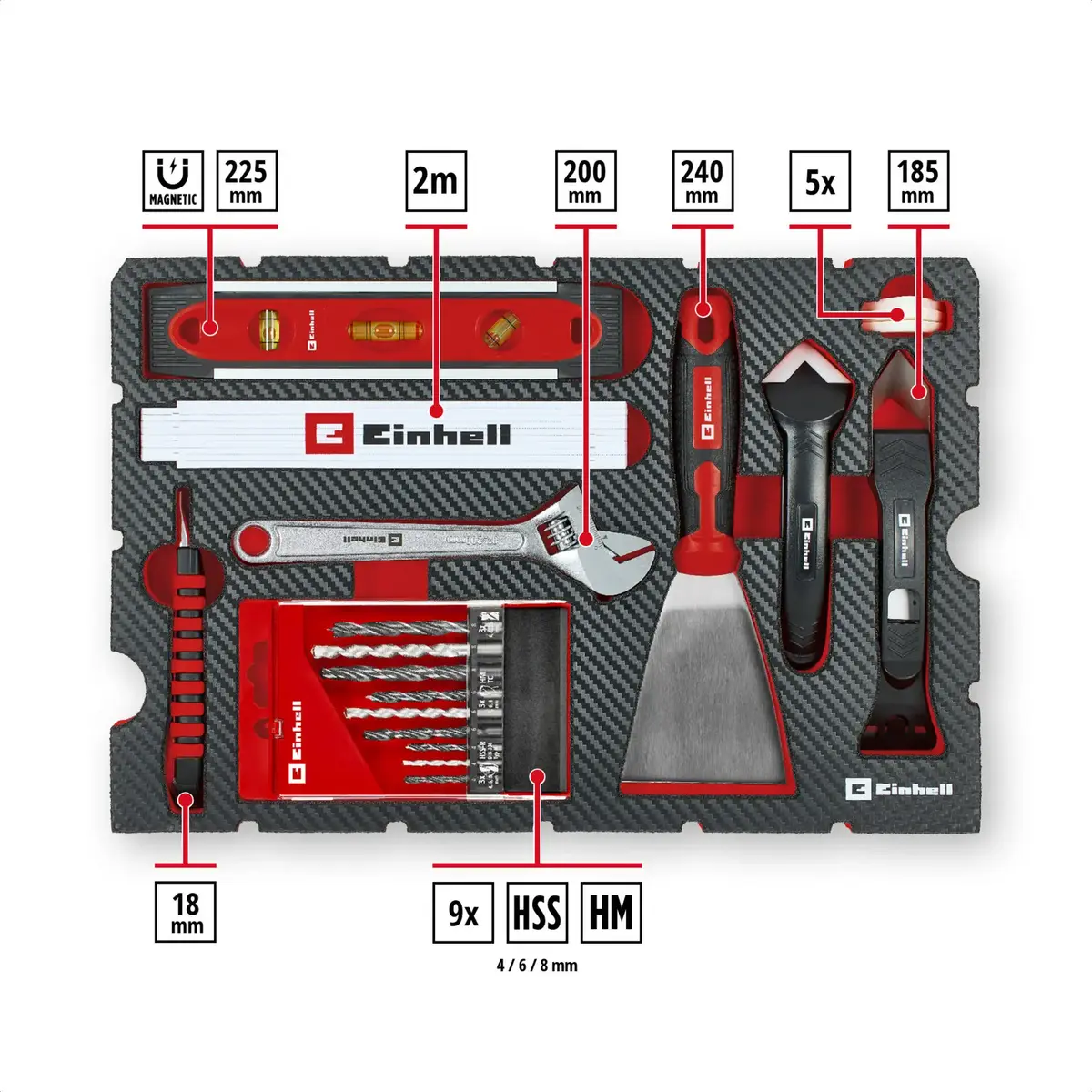 Einhell-KWB E-Case renovation 78 предметов Photo 3