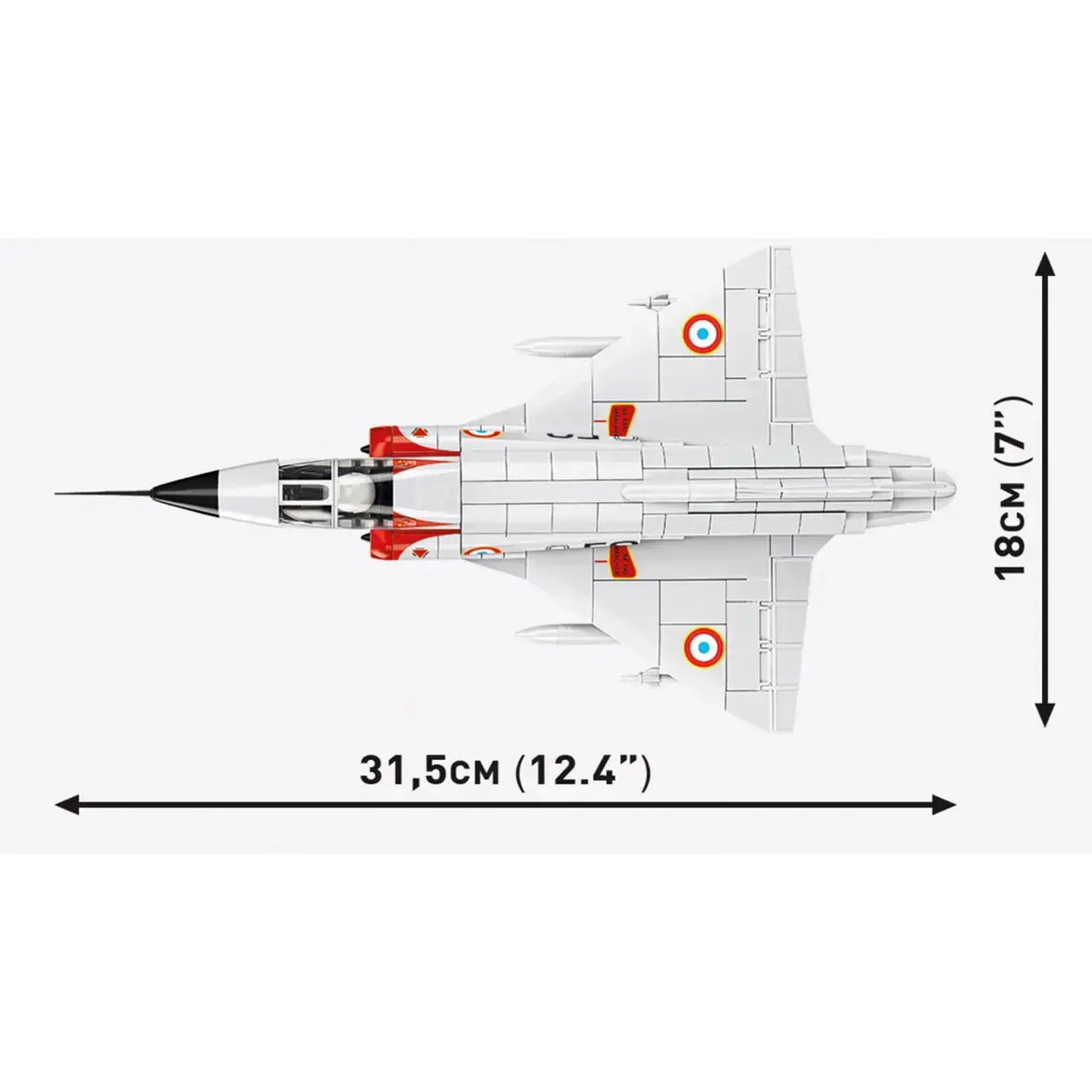 Cobi Mirage IIIC 1:48 model kit Photo 5