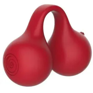 Finger Vibrator Snail Vibe Twinn Cherry — dual motors, Touch Sense, TwinTension, silicone/ABS