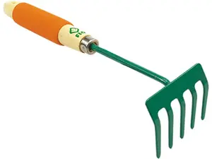Грабли Flo 99051 — садовые, 5 зубцов, 1 шт.
