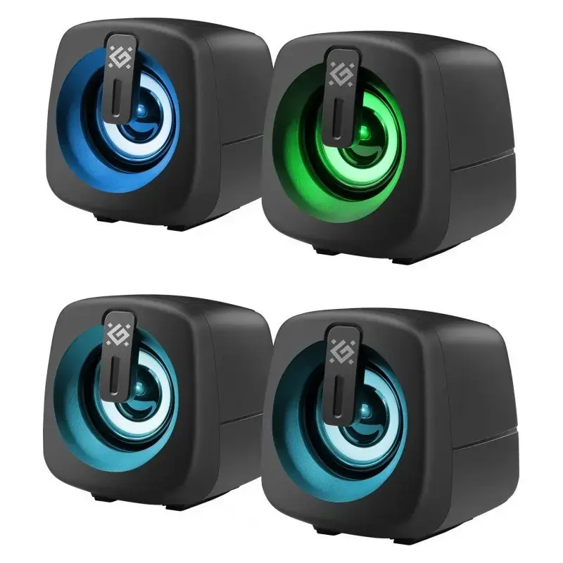 DEFENDER J1 2.0 6W LED USB акустика Photo 8