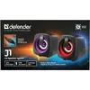 DEFENDER J1 2.0 6W LED USB акустика Photo 11