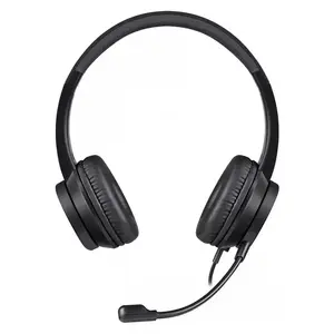 Vadu austiņas ar mikrofonu DEFENDER tune 150 — melnas, vadu stereo austiņas