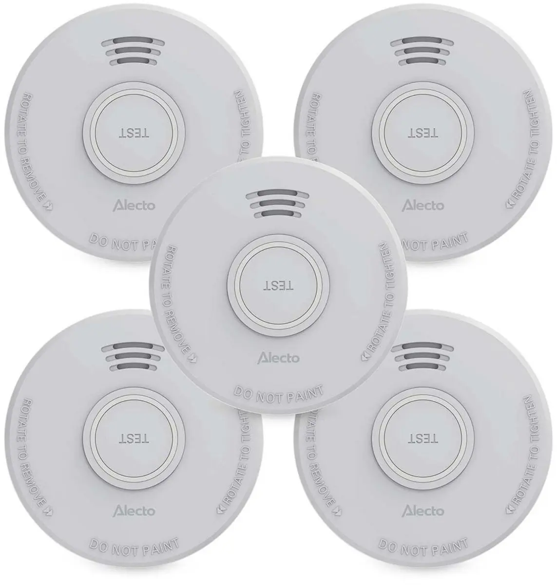 Dūmu detektors Alecto SD110 5X —