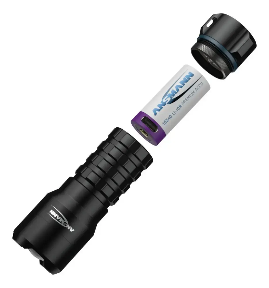Ручной фонарь ANSMANN TS450RF Photo 5
