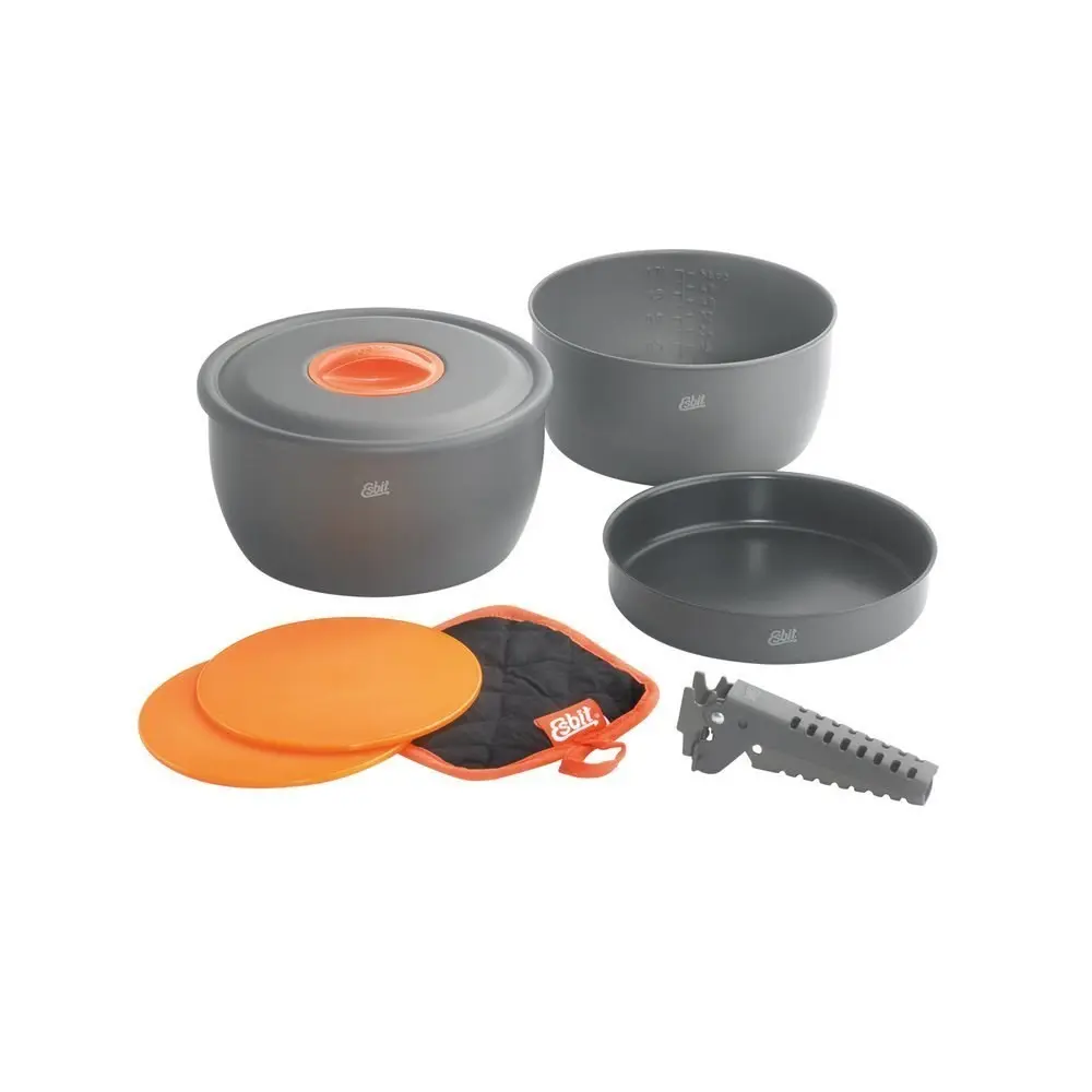 Virtuves piederumu komplekts ESBIT Aluminium Cookware