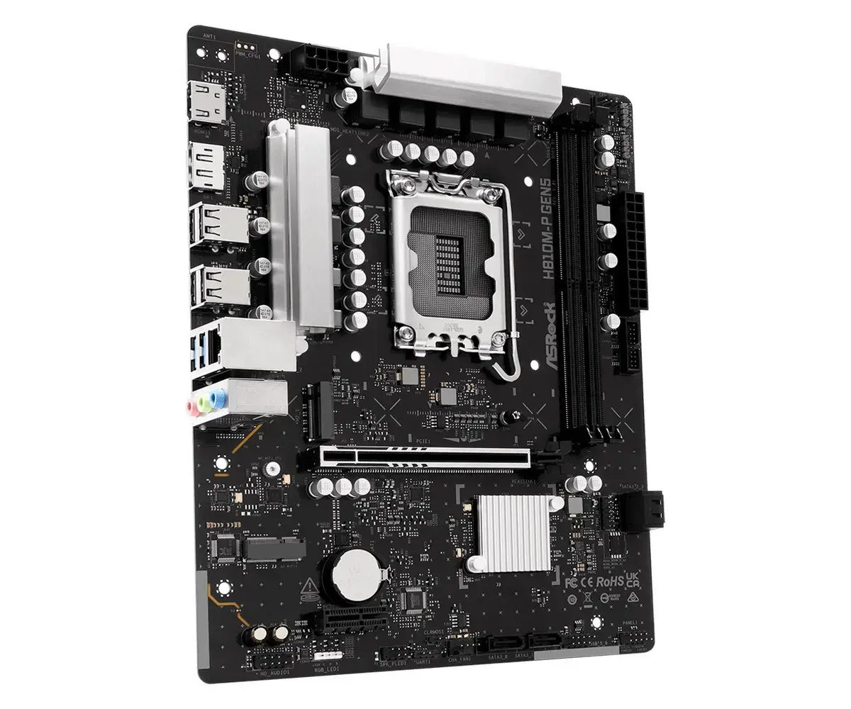 Материнская плата ASROCK H810M-P GEN5 Photo 2