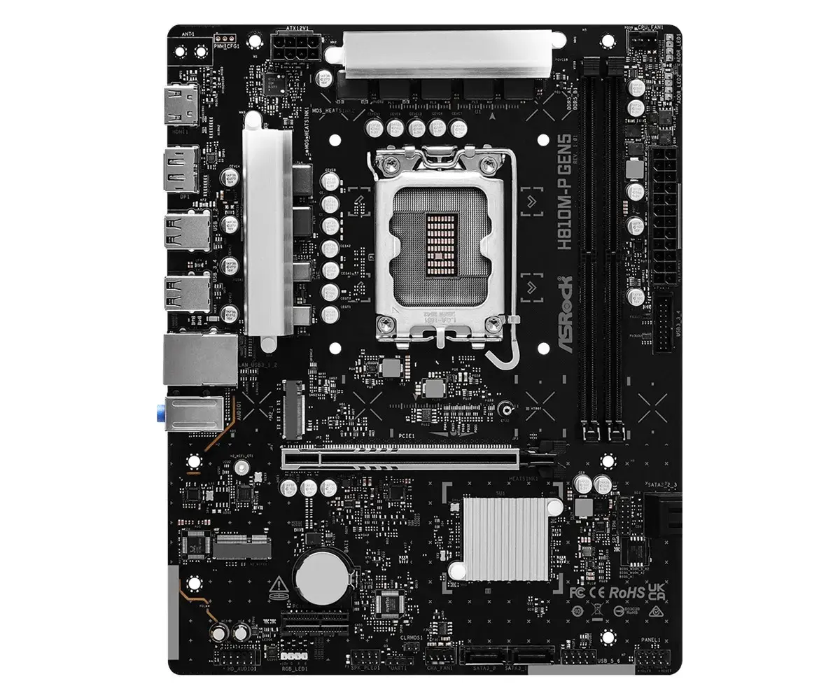 Материнская плата ASROCK H810M-P GEN5 Photo 3