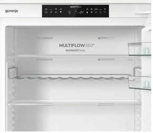 Gorenje NRKI619D61WFE встраиваемый холодильник Photo 6
