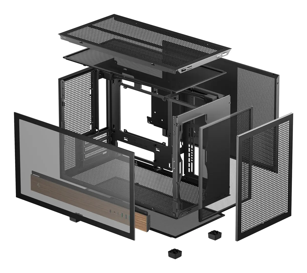DeepCool CH260 WOOD Micro Tower корпус Photo 10