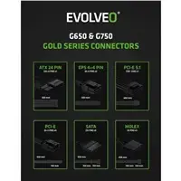 Evolveo G750 750W 80+ Gold ATX 3.1 Photo 10