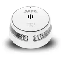 Ugunsgrēka detektors Safe 10Y30-RF bezvadu savienojams dūmu trauksmes sensors, detektē: dūmi