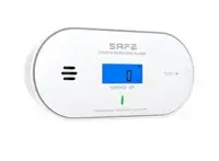 Ogļskābā gāzes detektors Safe 10YDCO-RF — bezvadu savienojams CO signalizators