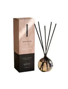 Air Freshener Odoro Mood Sandalwood with Reed Diffuser Sticks 90 ml