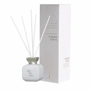 Air Freshener ODORO Elements NAKED LOVE with Reed Sticks, 100 ml