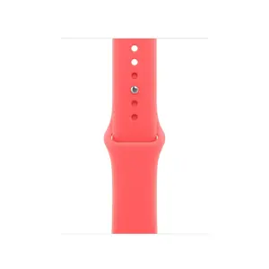 Ремешок Sport Band для Apple Watch 40 мм — Bright Guava (красный), M/L, флуоэластомер, запястье 150–200 мм