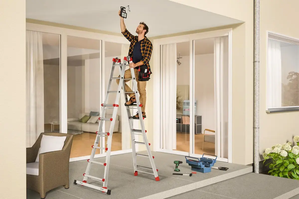 Hailo M80 Extension Ladder 5.66 m Photo 5