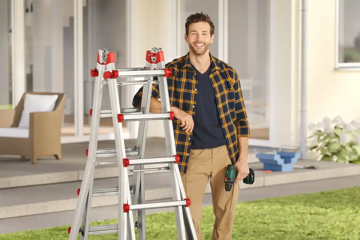 Hailo M80 Extension Ladder 5.66 m Photo 6