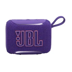 Mono portable speaker JBL GO 5 Purple — wireless, 4.8 W RMS, USB-C charging (5 W)