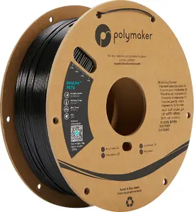 Kārtridžs Polmask PETG PB01043 — Polyethylene Terephthalate Glycol (PETG) 1,75 mm, melns, 3 kg