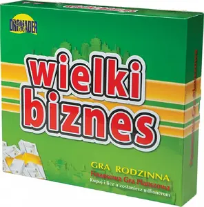 Board Game Dromader Wielki Biznes — small edition, family strategic economy game