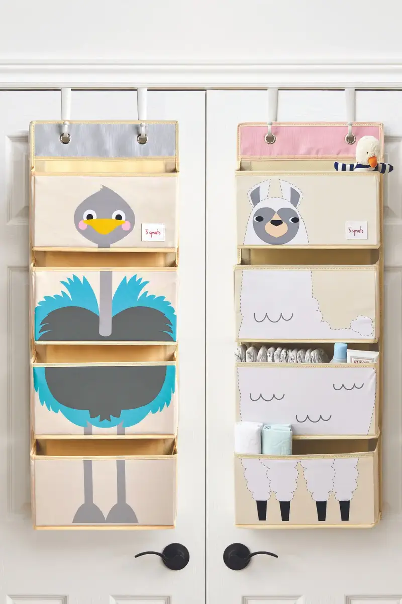 3 Sprouts SP3IWOOST Hanging Storage Organizer Photo 3