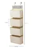 3 Sprouts SP3IWOOST Hanging Storage Organizer Photo 6