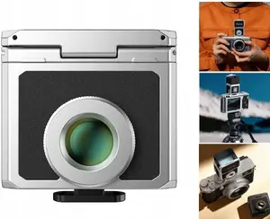 Waist-level Viewfinder Ulanzi VF01 C108 for 28mm/35mm/50mm Lenses, Retro Silver