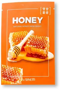 theSaem Natural Mask Sheet Honey — тканевая маска для лица с экстрактом меда, одноразовая