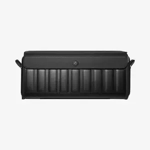 Car Trunk Organizer Spigen ACP08855 — Black car accessory, collapsible storage for trunk