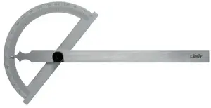 Protractor Disc LIMIT 25480104 — graduated disc protractor for angle measurement, metal construction, precise scale