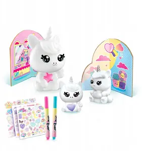 Creative Set Epee Dekorożce Rodzinka Jednorożców Kawaii Style by Epee (craft kit, decorative unicorn family)