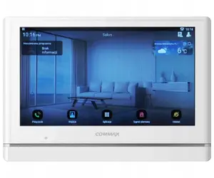 Video Intercom Monitor Commax CIOT-1000YN 10" IP White, Touchscreen Display